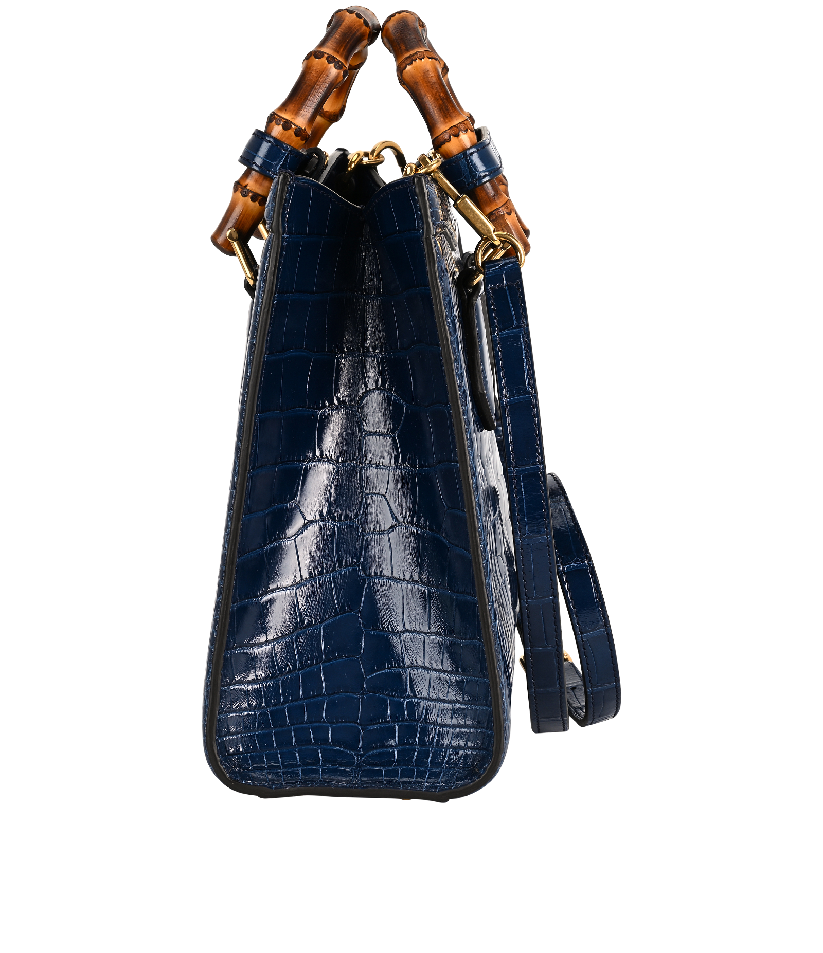 Medium Diana, &pound;3,500, Handbags, Blue, Leather, Bottom view